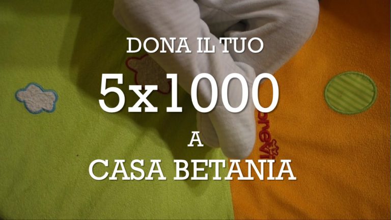 Dona il 5x1000 a Casa Betania