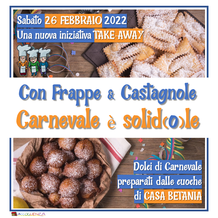Frappe e castagnole solidali